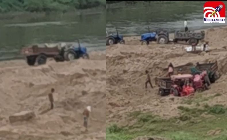 MP NEWS : दिन-दहाड़े अवैध रेत खनन! ठेकेदार पर फर्जी रॉयल्टी और प्रशासन की चुप्पी का खुलासा….