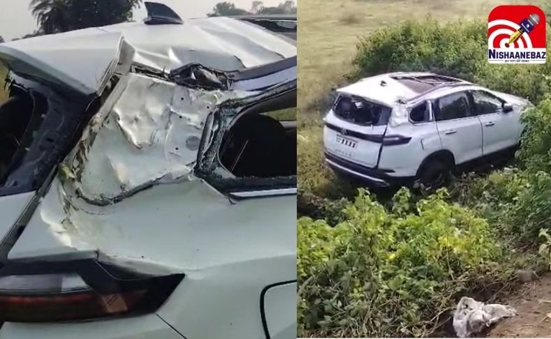 Shajapur News : उज्जैन से लौट रही कार खाई में गिरी, 8 घायल, एक महिला गंभीर…..