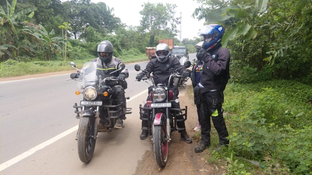 CG News : 36RC राइडिंग क्लब के 70 बाइक राइडर्स बस्तर में पर्यटन को बढ़ावा देने पहुँचे