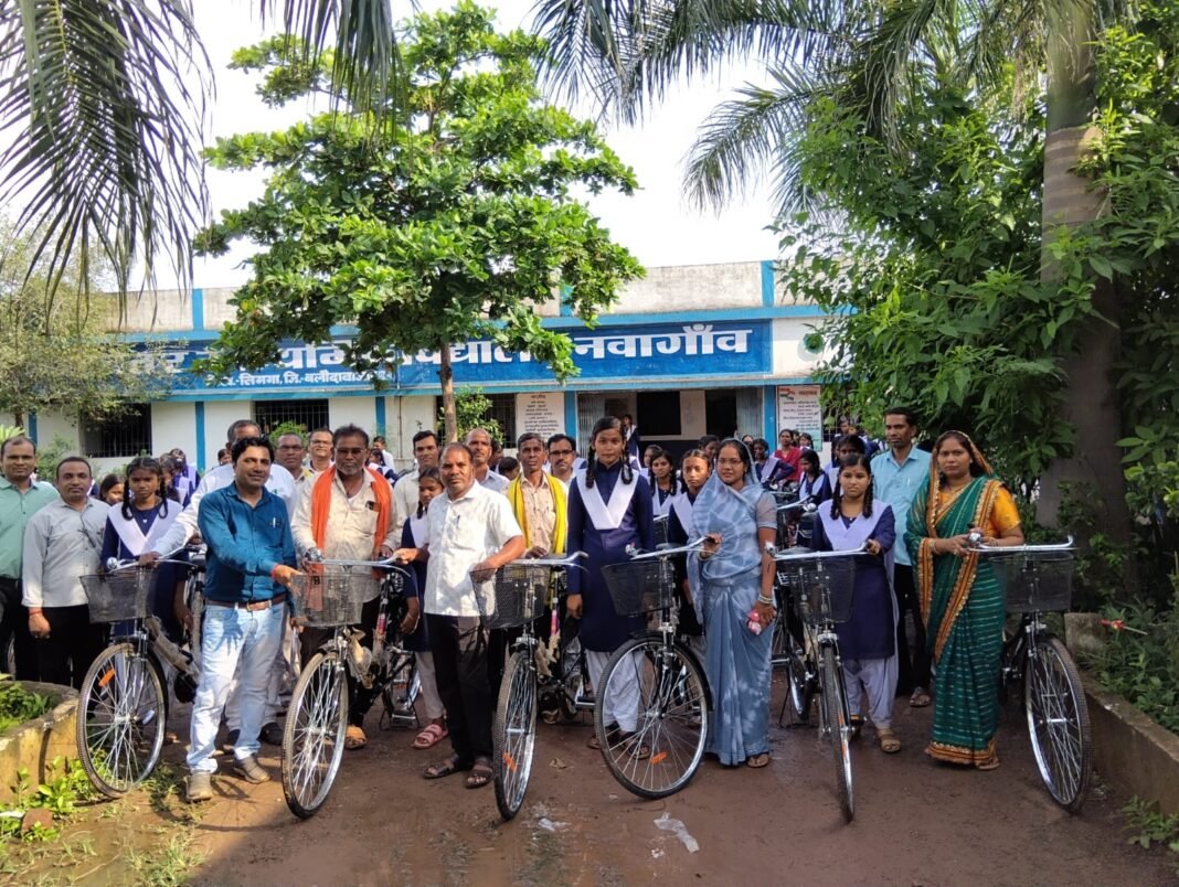 CG news : बेटियों को मिला शिक्षा का पंख, सरस्वती साइकिल योजना बनी सहारा
