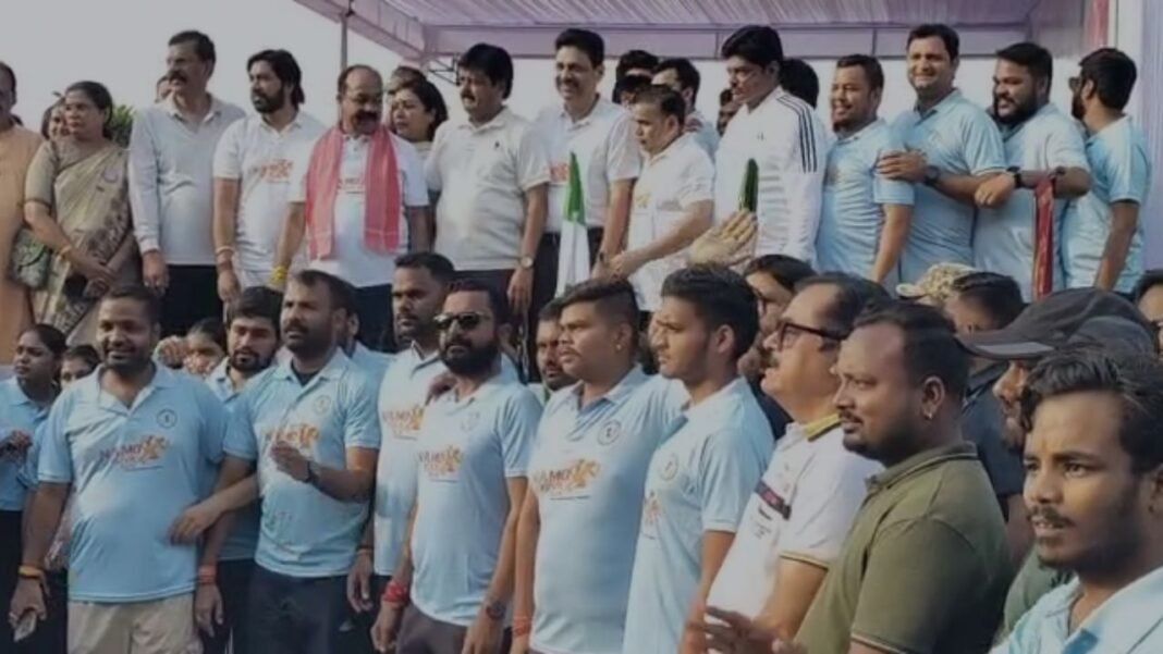 CG News : तेलीबांधा तालाब से सुभाष स्टेडियम तक गूंजा फिटनेस का जज्बा, ‘नमो युवा रन’ में हजारों युवा शामिल