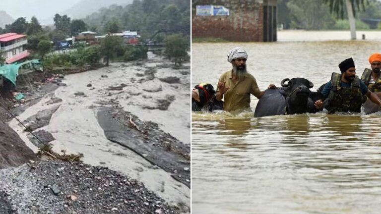 Himachal-Punjab disaster : हिमाचल और पंजाब आपदा से जूझ रहे, मंत्रियों ने केंद्र पर लगाया मदद न देने का आरोप
