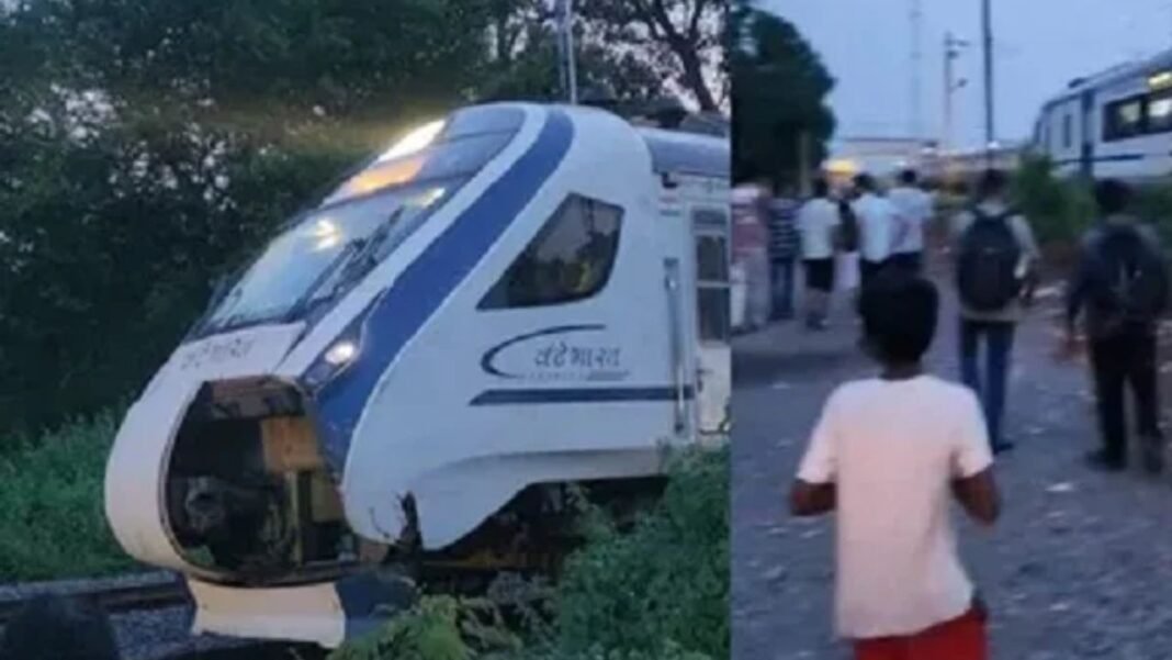 Vande Bharat Express : वंदे भारत एक्सप्रेस हादसा – गाय से टकराने पर यात्रियों में मची अफरातफरी