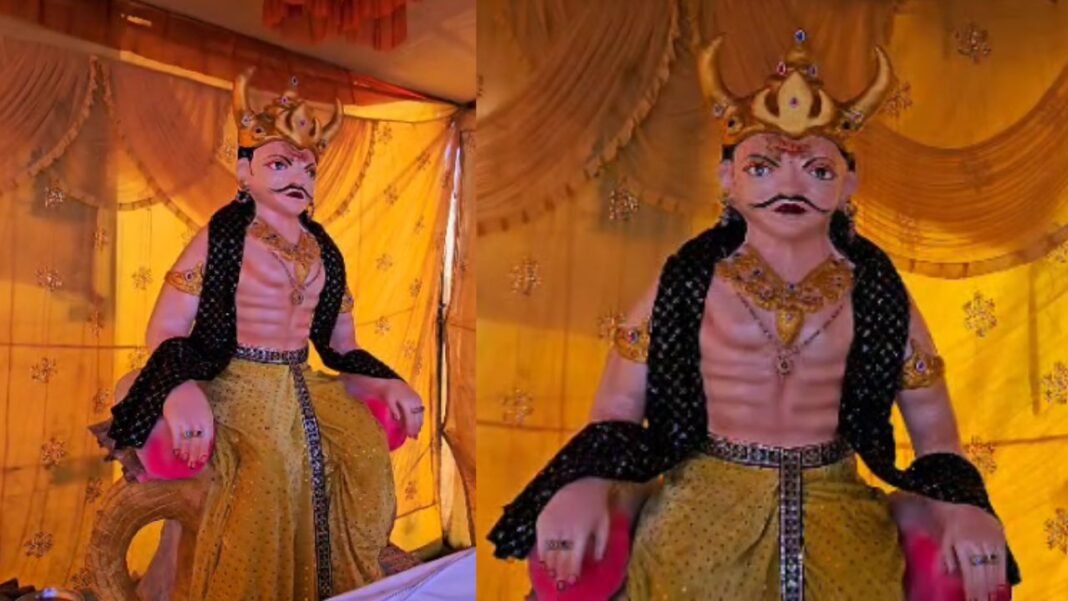 CHHINDWARA : जमुनिया गांव में रावण का दहन नहीं, बल्कि पूजा का चलता है रिवाज