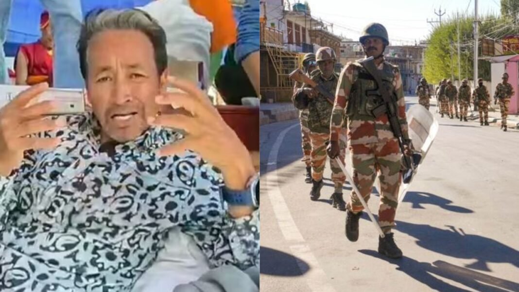 Leh curfew : लेह में कर्फ्यू में 3 दिन बाद चार घंटे की ढील, सोनम वांगचुक के पाकिस्तान कनेक्शन की जांच तेज