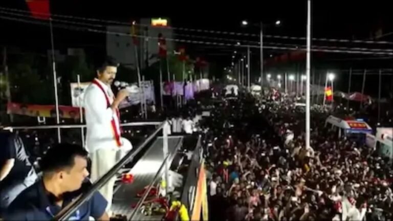 Actor Vijay’s rally : तमिलनाडु में एक्टर विजय की रैली के दौरान भगदड़, 30 लोगों की मौत