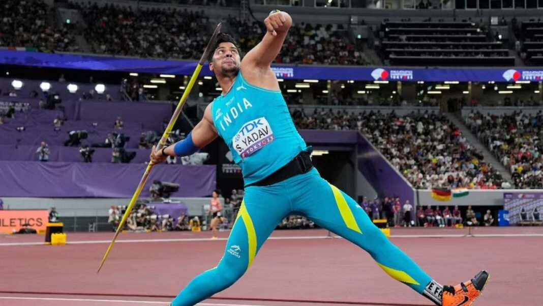 World Athletics Championships 2025 : 40 सेंटीमीटर ने तोड़ दिया सचिन यादव का सपना, चौथे स्थान पर रहे भारतीय स्टार