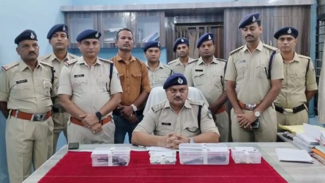 Breaking : नरसिंहपुर : आर्म्स मास्टरमाइंड गिरफ्तार, देसी कट्टे और जिंदा कारतूस बरामद