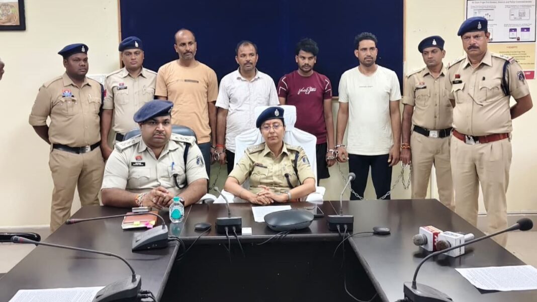 CG News : मुंगेली पुलिस की बड़ी सफलता : 35 हजार लीटर स्पिरिट के साथ 4 अंतरराज्यीय शराब तस्कर गिरफ्तार