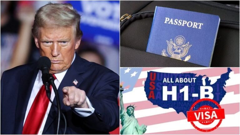 H-1B visa: $100,000 : ट्रंप के फैसले के बाद भारतीय टेक कर्मचारियों में खलबली, एयरलाइन किराया बढ़ा