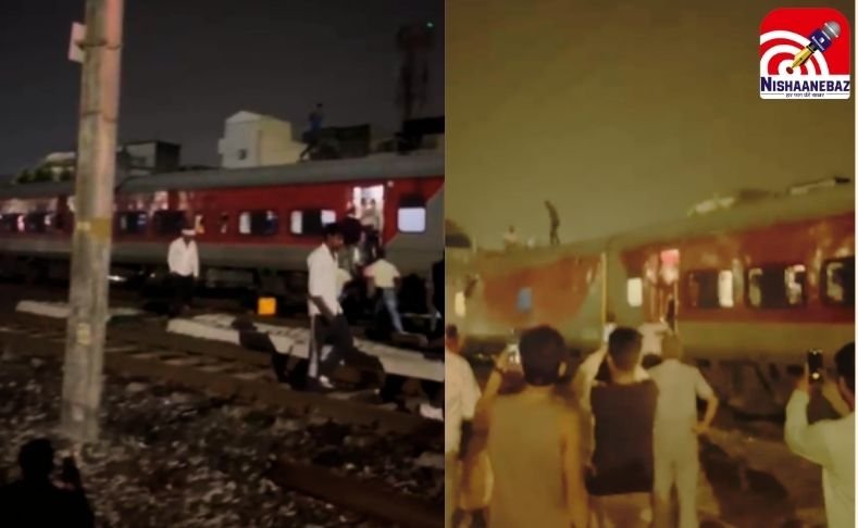 कटनी रेलवे स्टेशन पर ट्रेन में चढ़कर युवक का हाई वोल्टेज ड्रामा, वीडियो वायरल