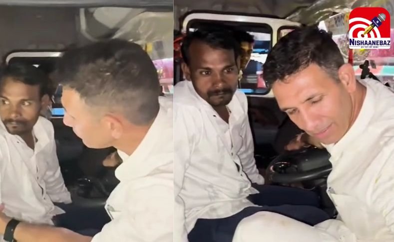 जीतू पटवारी का रियलिटी चेक, ट्रक पर चढ़कर खोली रेत माफिया की पोल, देखें वीडियो…