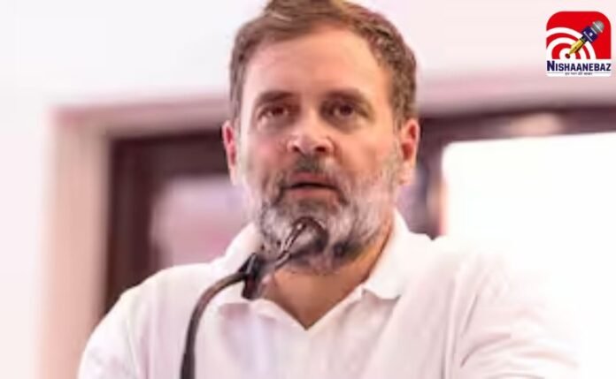 राहुल गांधी का बड़ा आरोप राहुल गांधी का बड़ा आरोप