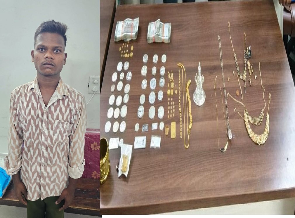 Raipur Crime : सूने मकान को बनाया निशाना, लाखों की चोरी करने वाला शातिर चोर साथी सहित गिरफ्तार