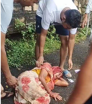 Gwalior News : मंदिर से लौट रही बुजुर्ग महिला से लूट, विरोध करने पर सिर पर किया हमला