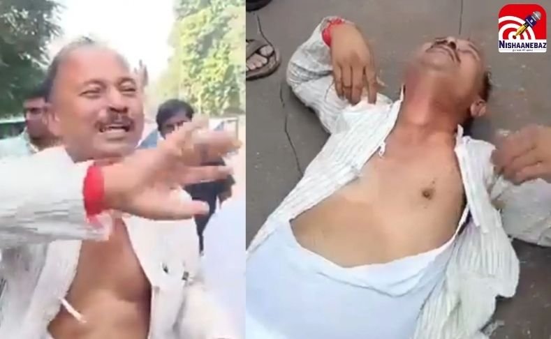 Bihar Elections : टिकट पर बवाल, नाराज नेता मदन शाह ने राबड़ी आवास के सामने किया कुर्ता फाड़ प्रदर्शन…