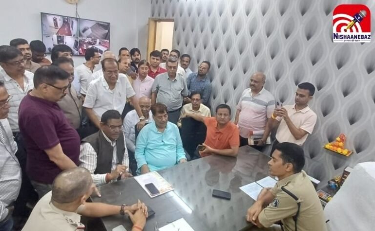 CG Aggarwal Samaj Protest
