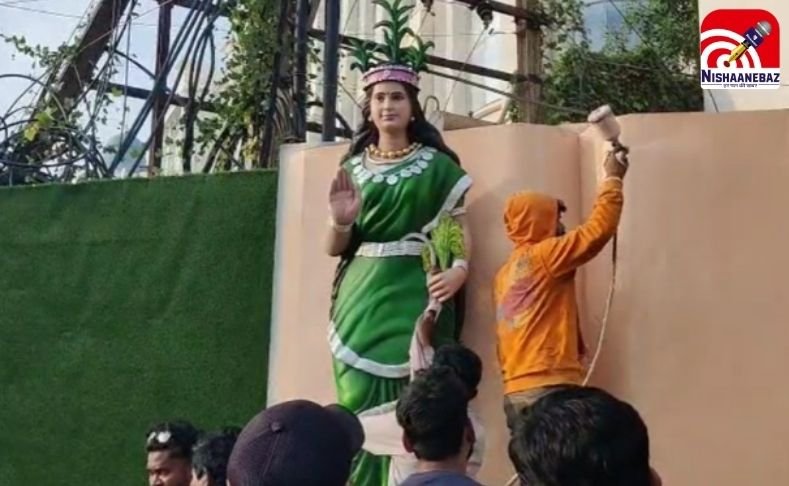 CG News : वीआईपी चौक पर फिर खड़ी हुई छत्तीसगढ़ की शान…