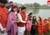 Chhath Mahaparva 2025 : मुख्यमंत्री डॉ. मोहन यादव ने दिया उगते सूर्य को अर्घ्य… Chhath Mahaparva 2025