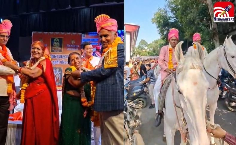 Indore News : रवींद्र नाट्यगृह में 20 से अधिक दंपतियों ने मनाई वैवाहिक वर्षगांठ, सड़कों पर निकली बारात…