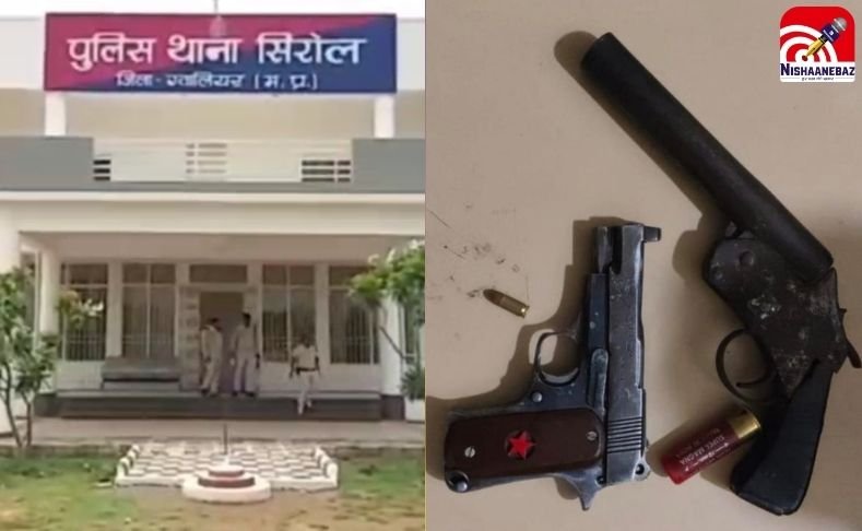 JCB की जंग : ग्वालियर में फायरिंग कर दहशत फैलाने वाले 2 इनामी बदमाश अरेस्ट, पिस्टल और i20 कार जब्त…