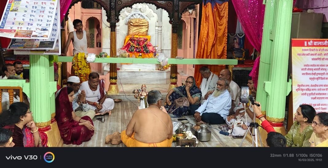 Burhanpur News : बुरहानपुर बालाजी महोत्सव 2025 : मेला ताप्ती घाट की बजाय मंदिर परिसर में आयोजित