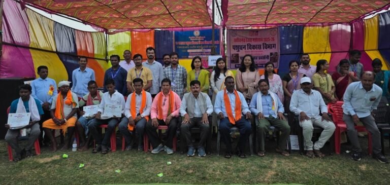 CG NEWS : ग्राम आमगांव में हुआ ब्लॉक स्तरीय पशु मेला सह प्रदर्शनी का आयोजन