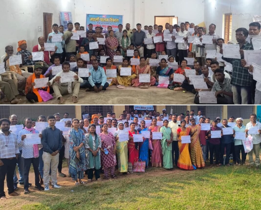 CG News : कोंडागांव में मछली पालन को बढ़ावा देने हेतु 10 दिवसीय प्रशिक्षण कार्यक्रम का सफल आयोजन