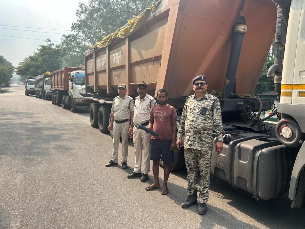 Singrauli News : परिवहन विभाग का रातभर चला वाहन चेकिंग अभियान, अवैध ओवरलोड गाड़ियां जब्त