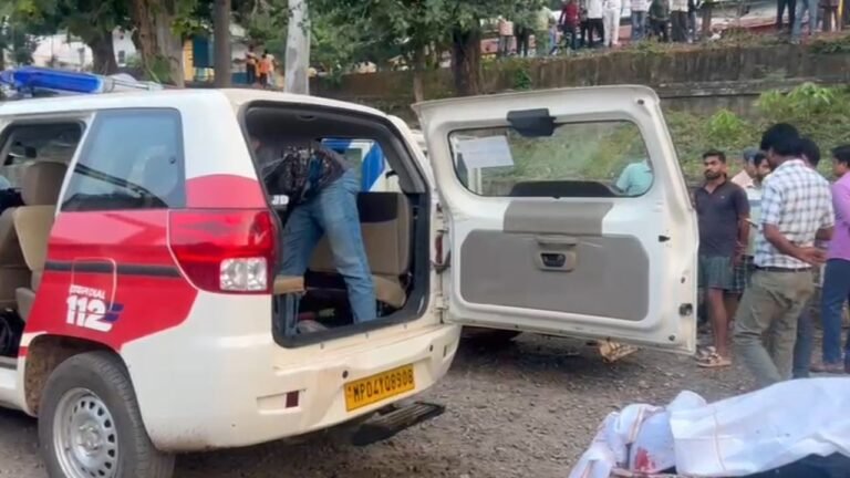 Rewa : तेज रफ्तार स्कॉर्पियो की ट्रक से भिड़ंत, पिता-पुत्र की दर्दनाक मौत