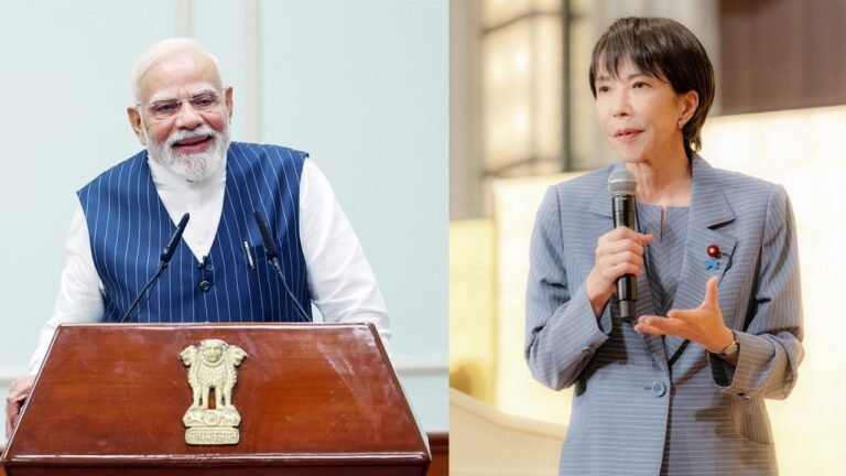 India-Japan Relations : PM मोदी ने जापान की पहली महिला पीएम साने ताकाइची को दी बधाई