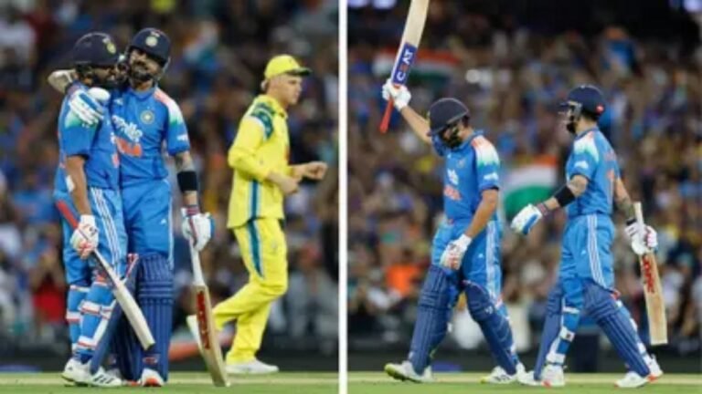 India vs Australia : सिडनी वनडे में भारत की धमाकेदार जीत: रोहित शर्मा का शतक, कोहली की शानदार पारी से ऑस्ट्रेलिया पर 9 विकेट से विजय