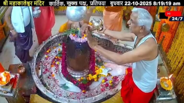 Shri Mahakaleshwar Mandir : महाकाल मंदिर विवाद पर बड़ा फैसला — पुजारी और महंत पर 15 दिन का प्रतिबंध