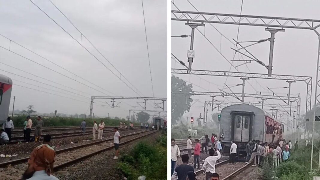 Train Accident : आगे बढ़ी ट्रेन, पीछे छूटे तीन डिब्बे : सतना में एलटीटी-भागलपुर एक्सप्रेस दो हिस्सों में बंटी, टला बड़ा रेल हादसा