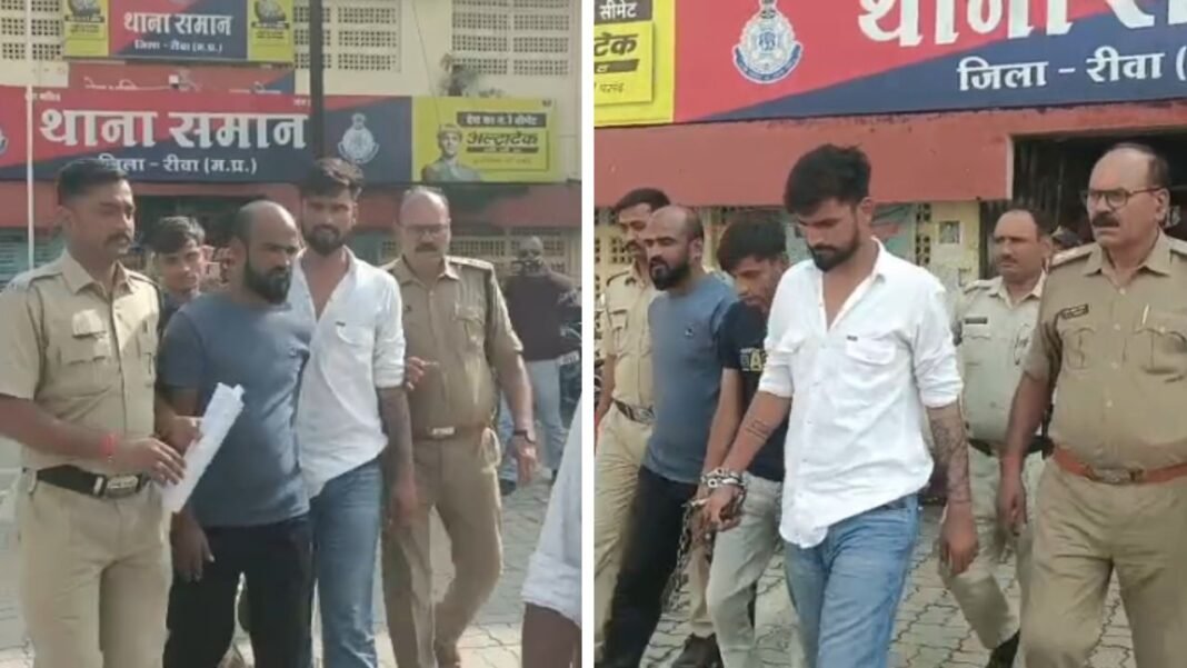 REWA : समान पुलिस की बड़ी कार्रवाई : नशीली कफ सिरप तस्करों का गिरोह पकड़ा, 280 शीशी बरामद