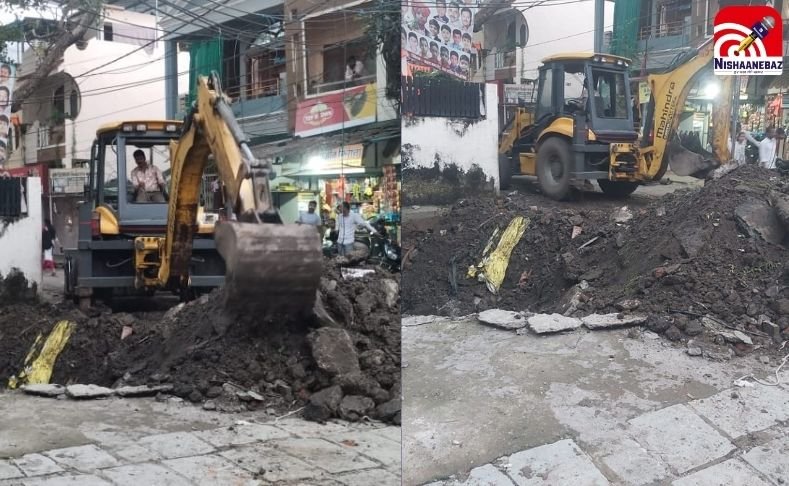 इंदौर में बड़ी दुर्घटना टली : कुएं के धंसने से चार मकान खतरे में….