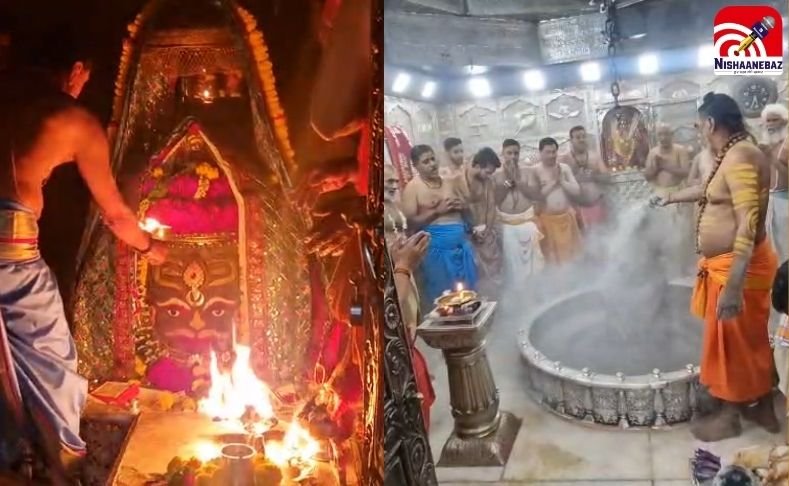 वर्ल्ड कप में जीत का आशीर्वाद लेने महाकाल के दरबार पहुंची भारतीय महिला क्रिकेट टीम…