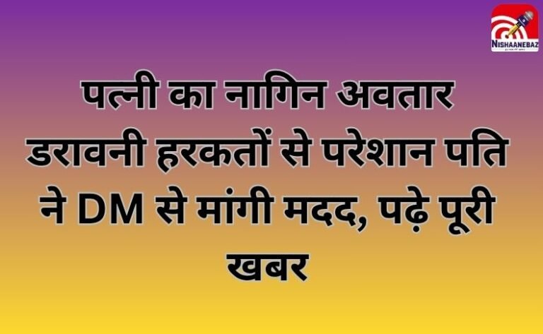 पत्नी का नागिन अवतार