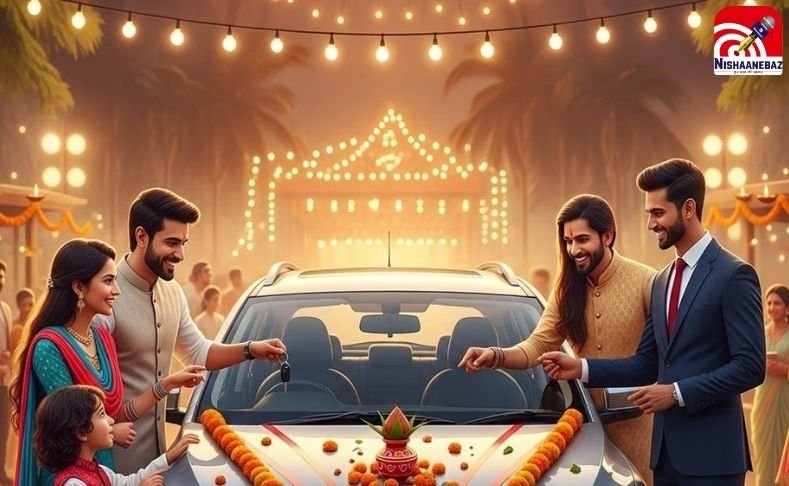 बाजार में GST का जादू : नवरात्रि सेल में 10 साल का रिकॉर्ड टूटा, कारों की बिक्री हुई दोगुनी; ग्राहकों ने जमकर की खरीदारी