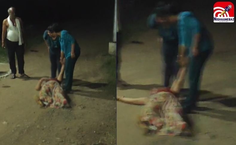 भोपाल में बवाल : भाजपा नेत्री शकुन शर्मा से दबंगों की मारपीट, मंदिर जाने से रोका, बाल पकड़कर घसीटा…वीडियो वायरल