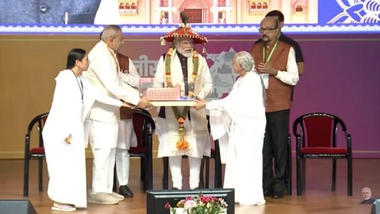 PM Modi inauguratess Shanti Shikhar