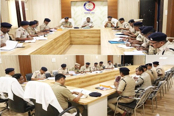 Crime Meeting : एसपी ने ली क्राइम मीटिंग-फरियादियों की तुरंत सुनवाई के निर्देश