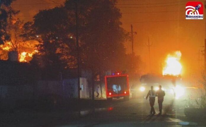 Durg Fire Incident