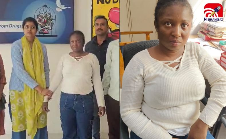 Indore Narcotics Wing : शहर में पहली बार कोकीन सप्लाई रैकेट का पर्दाफाश, 31 ग्राम कोकीन के साथ विदेशी युवती गिरफ्तार…