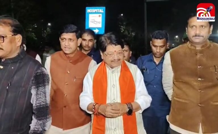 Kailash Vijayvargiya Road Inspection