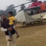 Katni Helicopter Emergency Landing