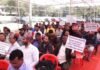 contractual employees : भोपाल में संविदा कर्मचारियों का शक्ति प्रदर्शन, सरकार से स्पष्ट नीति और स्थायीकरण की मांग