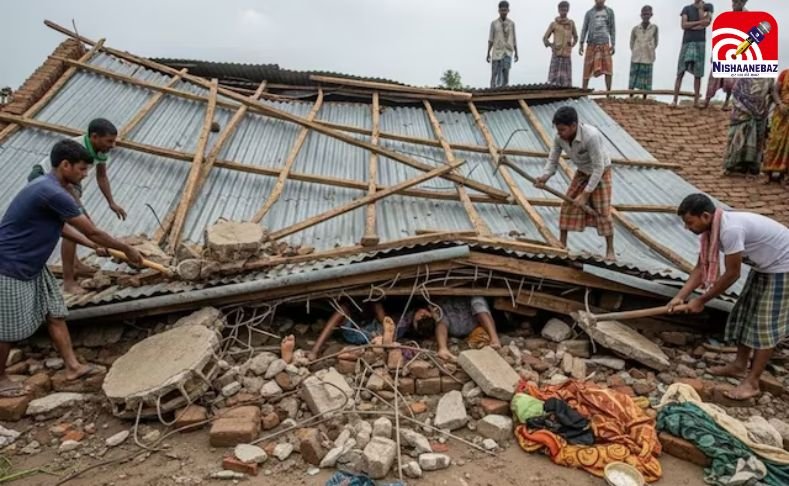 Patna Danapur House Collapse : दानापुर में दर्दनाक हादसा, मकान की छत गिरने से एक ही परिवार के 5 लोगों की मौत….