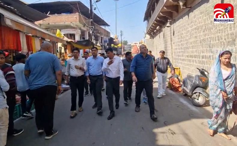 Ujjain Simhastha 2028 : तैयारी तेज : कलेक्टर रौशन कुमार सिंह ने महाकाल परिसर और शिप्रा तट के विकास कार्यों का किया निरीक्षण