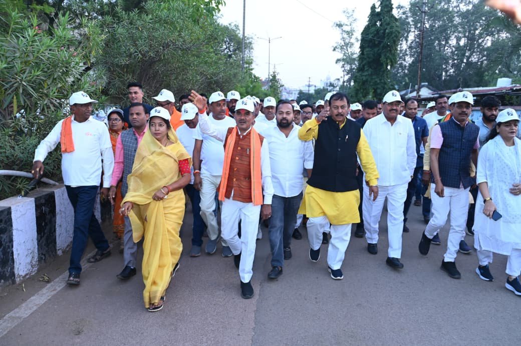 Unity March : बेमेतरा में “यूनिटी मार्च” का भव्य आयोजन : ‘एक भारत – श्रेष्ठ भारत’ के संदेश से गूंजा शहर